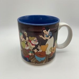 Vintage Disney Snow White and the Seven Dwarfs Ceramic Coffee Mug